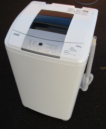 中古品 Haier ハイアール 全自動洗濯機 JW-K60M 6.0kg 2016年製
