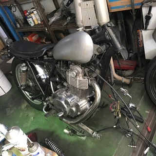 格安処分　ヤマハ　SR400　書類有　部品取り？