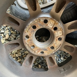 ブラックレーシング　13インチ　ワタナベ