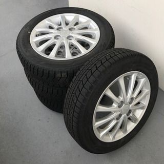 125-1ヨコハマICE GUARD6 155/65R14 14×4.5J +45 ダイハツ純正アルミ