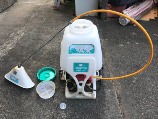 中古☆噴霧器☆有光 背負式エンジンSDE-162花子【16Lタンク】