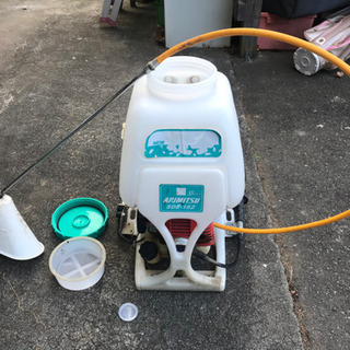 Amazon.co.jp: 有光 背負式エンジン噴霧器 SDE-162花子【16L