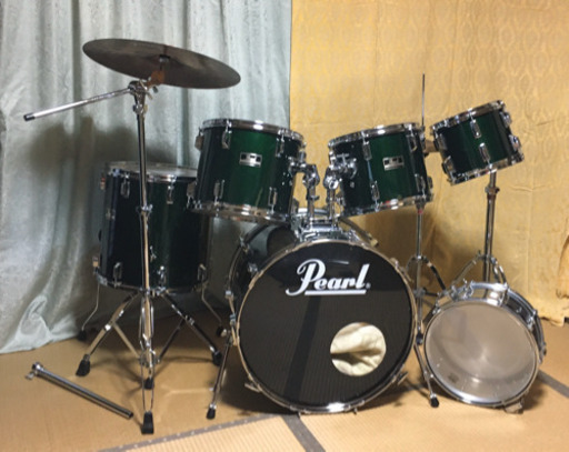 好きに Pearl パール Drum ドラム セット 打楽器、ドラム - craiserpro ...