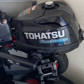 TOHATSU 2馬力 船外機　10,000円