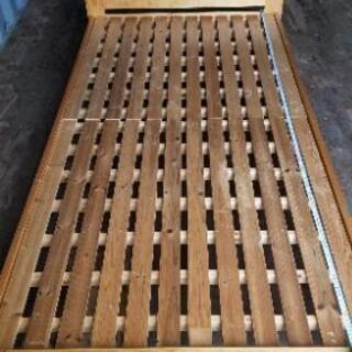 木製ベッド　簡易ベッド