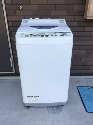 シャープ 5.5㎏ 洗濯機 ES-55L-A 2014年製