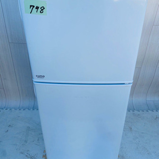 798番 DAEWOO✨冷凍冷蔵庫❄️CM-RF120L‼️の画像