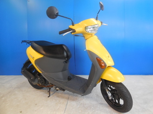 SUZUKI レッツ4-Fi　黄 消費者還元事業対象店 エンジン始動OK すぐ乗れます バッテリー交換済み 点検済み 現状中古車 横浜 都筑 宮前 激安