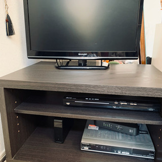 SHARP22型テレビ 4点セット SHARP22型テレビ 4点セット