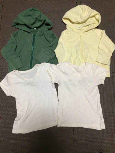 ベビー服 無印良品パーカー80サイズオーガニックコットン肌着4点セット ぬこ 小山のベビー用品 ベビー用ファッション小物 の中古あげます 譲ります ジモティーで不用品の処分