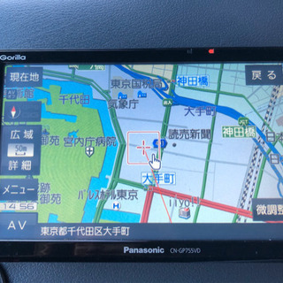 パナソニック　ゴリラ　ポータブル　カーナビ　テレビ