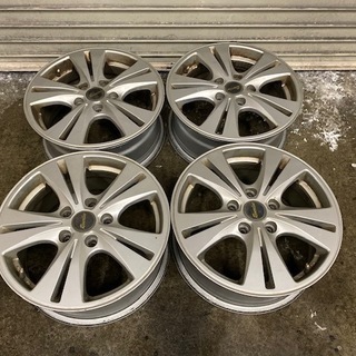 専用 三点セット 格安】社外アルミホイール 16×6.5 ET53 114.3×5H