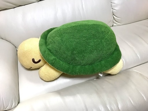 ぬいぐるみ亀 はな 西三荘のおもちゃの中古あげます 譲ります ジモティーで不用品の処分