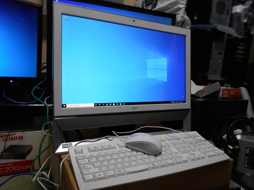 一体型デスクトップPC NEC VALUSTAR VS370/S Windows10 64Bit メモリ4GB HDD500GB おまけOffice付
