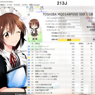 ハードディスク　(213J)交渉中