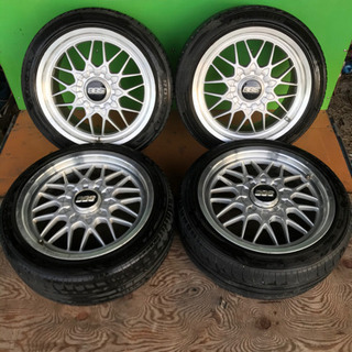 BBS RG136 / RG137 17×8J+45 / 17×9J+40 PCD114.3-5H 前後違い 4本