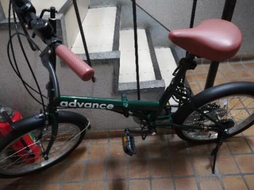 折りたたみ式自転車　6段変速