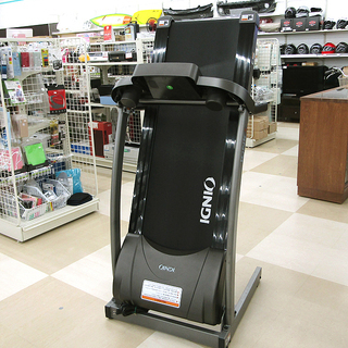 札幌市清田区 IGNIO イグニオ トレッドミル R-16S ルームランナー ランニングマシン 中古品 マット付き