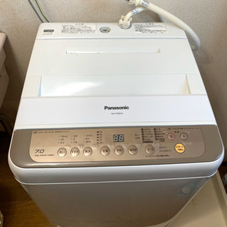 【取引中】パナソニック 電自動洗濯機 7kg  NA-F70PB...