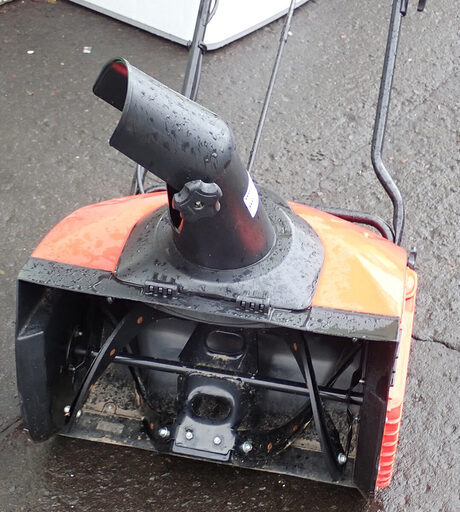 札幌市 アルファ工業 購入 電動除雪機 雪かき スノーエレファント D-1000 