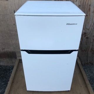 【配送無料】2017年製 ハイセンス 93L 冷蔵室 HR-B95Aの画像