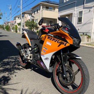 cbr125r レプソルカラー　ホンダ