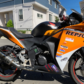 cbr125r レプソルカラー　ホンダ