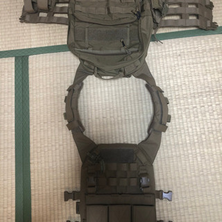 warrior assault system 実物　リコンプレートキャリア