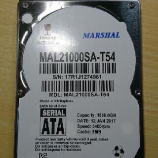 HDD 2.5in 1TB ジャンク