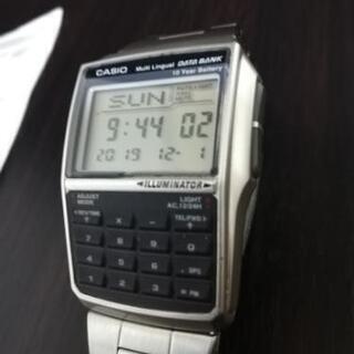 カシオ　データバンク　電卓電話帳腕時計　DBC -32