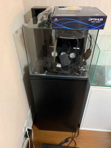 オールインワン水槽shell2と水槽クーラーzc-100α