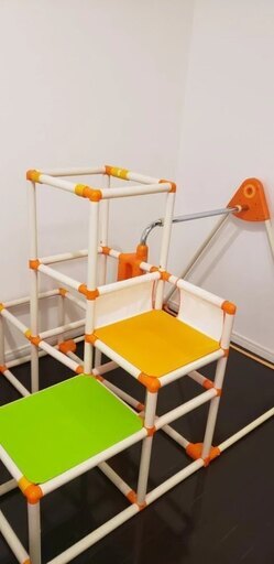 ＜ジャングルジム＞　おりたたみロングスロープ キッズパークSP
