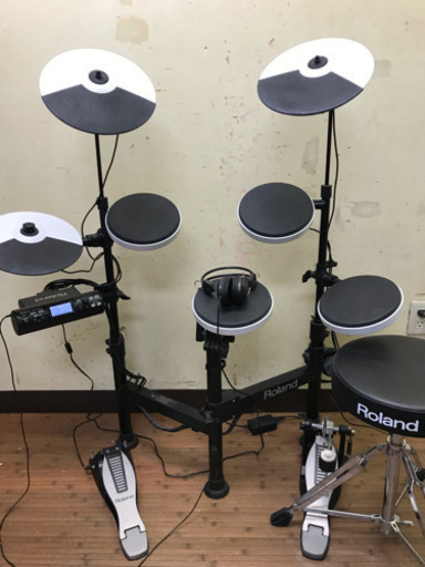 Roland ローランド 電子ドラムセット V-Drums Portable TD-4KP 動作OK