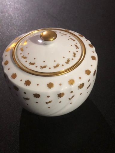 皇室御用達☆大倉陶園　シュガーポット　希少☆美品