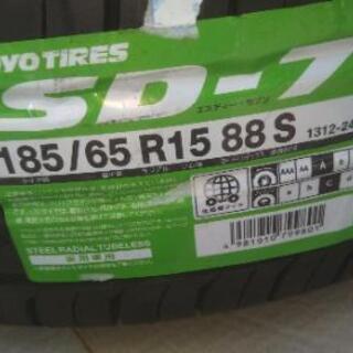 スチールホイール付きTOYO SD7 185／65R15 88S 製造年2019年 ４本セット スチールホイール付きTOYO SD7 185／65R15 88S 製造年2019年 4本セット
