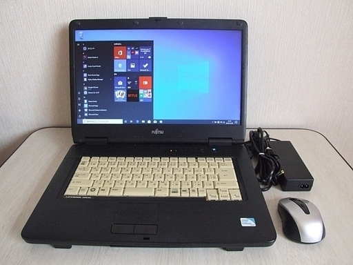 高速SSD120GB搭載 Fujitsu LIFEBOOK A540/AX ノートパソコン　4