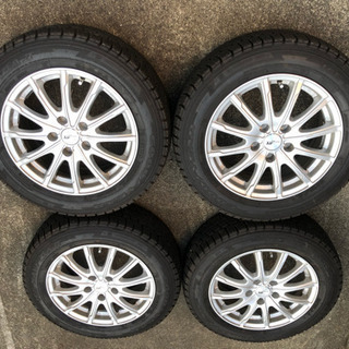 12／28関東雪予報、期間限定値引き極美品GOOD YEARスタッドレスタイヤホイール付き4本セット205/60R16    値下げしました
