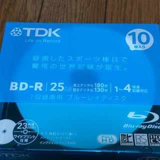 TDK 一回録画用ブルーレイディスク(BD-R)
