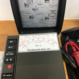 共立 未使用 絶縁抵抗計 キユーメグアラーム