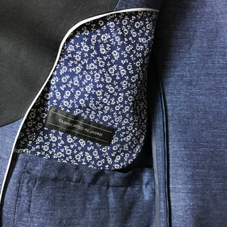 リネン素材タキシード 新郎安心のフル装備