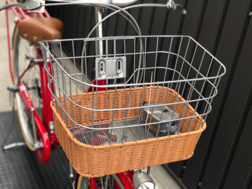 美車！27インチ OLIVEdesOLIVE ホワイト 内装3段切り替え 前かご