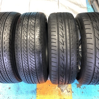 ＦＥIＤ16インチアルミ　５穴　ＰＣＤ100　16×6.5Ｊ　+35　215/60Ｒ/16　４本セット