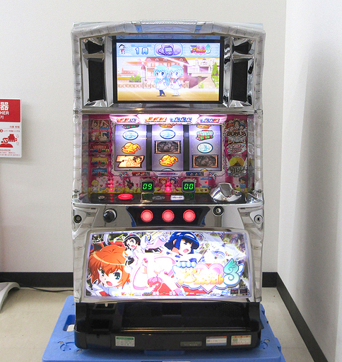 札幌発 パチスロ実機 Sammy サミー 怪盗天使ツインエンジェル3 5号機 家庭用電源 無段階ボリューム調整有 中古品