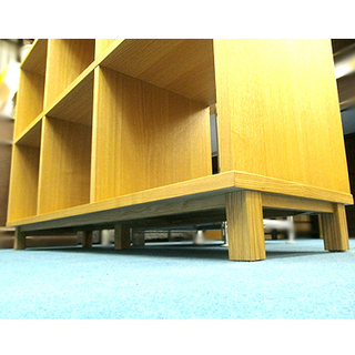 廃盤モデル 無印 MUJI タモ材 オープンシェルフ 2段x3列 ナチュラル 無印良品 木製シェルフ・タモ材 廃盤品 レア無印良品木製シェルフ２×２