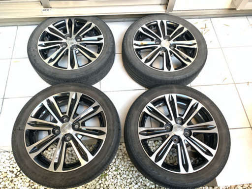 ｌ600系タントカスタムRS純正ホイールバリ溝タイヤ付き① l600系タントカスタムRS純正ホイールバリ溝タイヤ付き② l600系タント