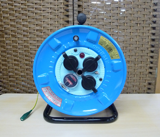 未使用 日動工業 屋外型コードリール NPW-EK33YS 電工ドラム 温度センサー付き 札幌市 白石区 東札幌
