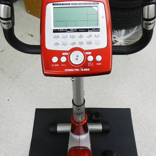 アルインコ プログラムバイク 6010 赤 フィットネスバイク マット付き【ALINCO】FITNESS PRO AFB6010R エクササイズバイク エアロバイク☆ PayPay(ペイペイ)決済可能 ☆ 札幌市 北区 屯田