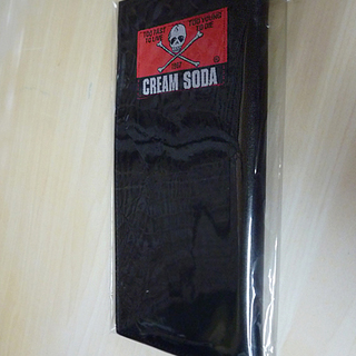 新品 クリームソーダ 財布 黒 無地 CREAM SODA 牛革...