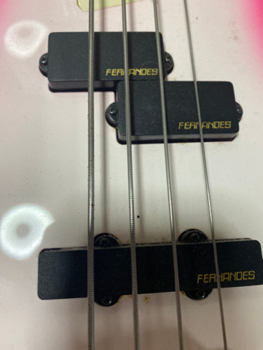 FERNANDES フェルナンデス FRB-45M Peach Burst ベース