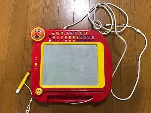 決まりました アンパンマンのテレビと接続できるおもちゃ はな 大日のおもちゃ 電子玩具 の中古あげます 譲ります ジモティーで不用品の処分